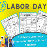 Labor Day Activities | Celebrate Labor Day- September Back