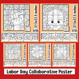 Labor Day Activities Coloring Page Bulletin Board Communit