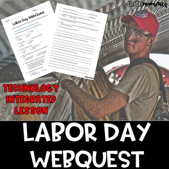 Preview of Labor Day Activity- WebQuest
