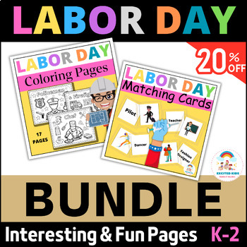 Preview of Labor Day BUNDLE | World Careers Day Package