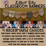 Labor Day Banner Set for the Classroom