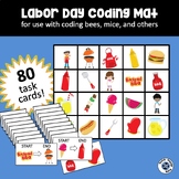 Labor Day Coding Mat - 2 size options for coding bees or mice