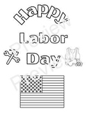 Labor Day Coloring Page