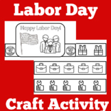 Labor Day Craft Activity Worksheet | Preschool Kindergarte