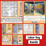 Labor Day Craft Community Helpers Activities Coloring Hat 
