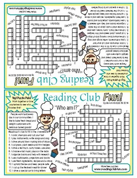 Jobs Careers Labor Day Crossword Puzzle (Puzzle Pals) by Reading Club Fun