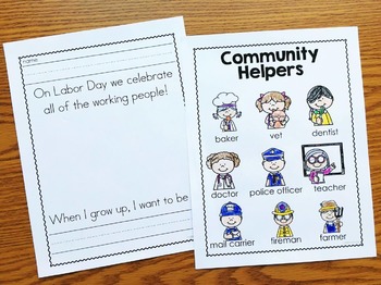 Labor Day Activity. by Simply Kinder | Teachers Pay Teachers