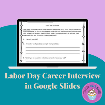 Preview of Labor Day Interview