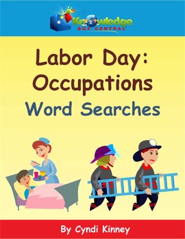 Preview of Labor Day Occupations Collage & Report