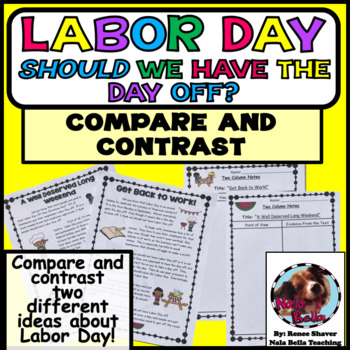 Preview of Labor Day Reading Comprehension