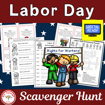 Preview of Labor Day Scavenger Hunt