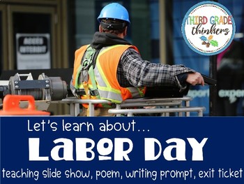 Preview of Labor Day Teaching Slide Show and Materials