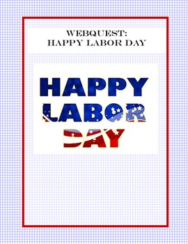 Preview of Labor Day-Webquest