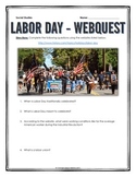 Labor Day - Webquest with Key