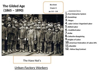 Preview of Labor Unions in America: Factory Workers Unite in the Gilded Age