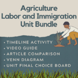 Labor and Immigration Unit Plan: United Farm Workers and More