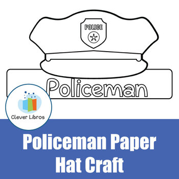policeman hat craft