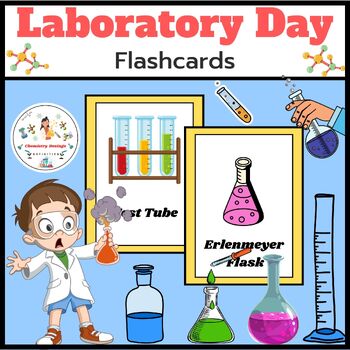 Preview of Activities Laboratory Flashcards Worksheets  Laboratory Day / Chemistry