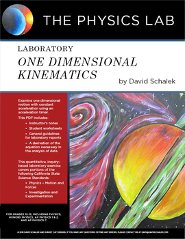 Preview of High School Physics - Laboratory: One Dimensional Kinematics