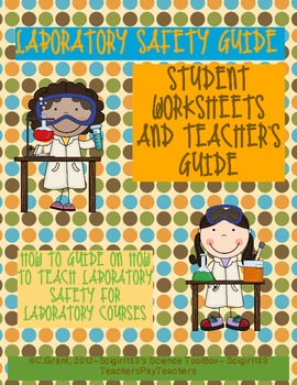Preview of Laboratory Safety Guide- Student Worksheets and Teacher's Guide