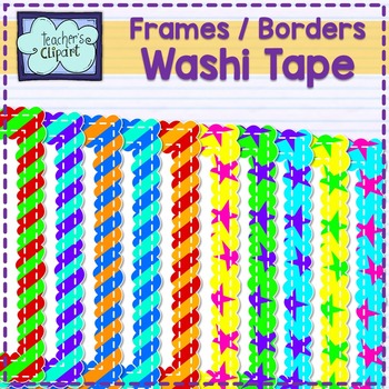 Washi Tape Frames