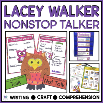 Preview of Lacey Walker Non Stop Talker Classroom Behavior Management Listening Skills