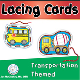Lacing Cards for preschool and pre-k to practice fine moto