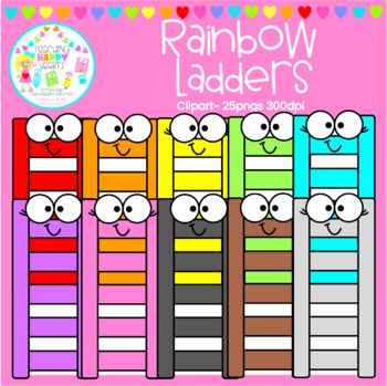 rainbow happy ladder