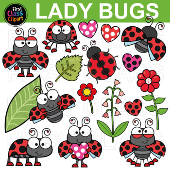 Preview of Lady Bug Clip Art