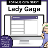 Lady Gaga Pop Musician Study