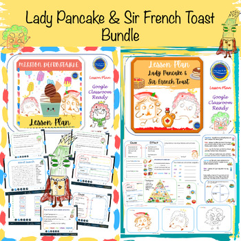 Preview of Lady Pancake & Sir French Toast and Mission Defrostable Bundle