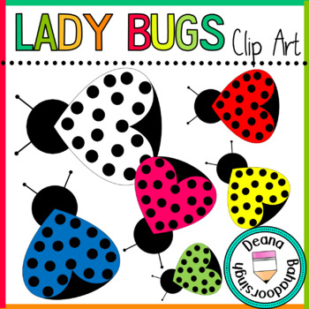 Preview of Lady bugs Clip Art