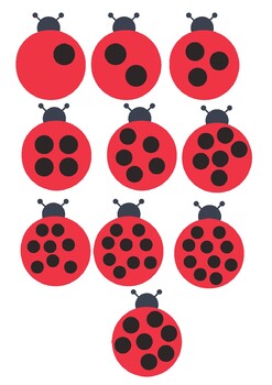 Ladybird- counting activities for preschoolers by Spanisch Projekt