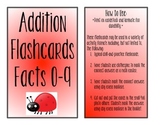 Ladybug Addition Flashcards--Facts 0-9