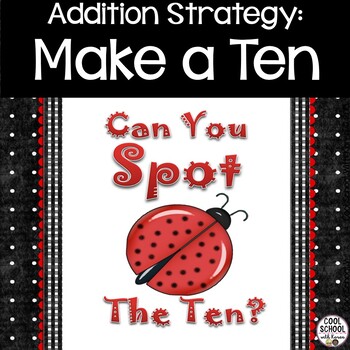 Preview of Make A Ten in 3 Addends Addition PowerPoint and Worksheets to Build Number Sense