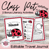 Ladybug Class Pet Journal *Editable