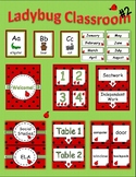 Ladybug Classroom Decor #2-Editables
