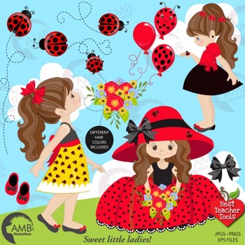 ladybug girl clipart images