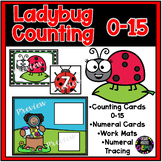 Ladybug Counting 0-15 PreK  Kindergarten