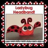 Ladybug Craft, Ladybug Headband, Insect Craft