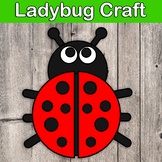 Ladybug Craft  | Spring Activity | The Grouchy Ladybug | S