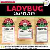 Ladybug Craft & Writing Activity | The Grouchy Ladybug | A