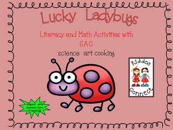 Preview of Lucky Ladybugs--Literacy and Math Activities with SAC