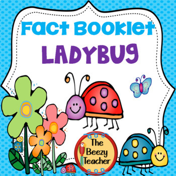 Preview of Ladybug Fact Booklet | Nonfiction | Comprehension | Craft