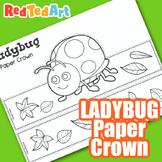 Ladybug Headband Craft - Simple Spring Craft for Bug & Ins