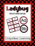 Ladybug Word Wall & Headers - {Editable Template too!}