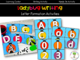 Ladybug Letter Formation Activities