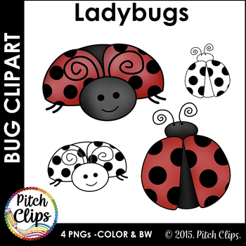 Ladybug clipart, cute ladybug png, bug clipart, love bug clipart By  Chonnieartwork