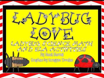 Preview of Ladybug Love - Science, Math and ELA Activities