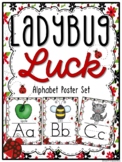 Ladybug Luck | Alphabet Poster Set